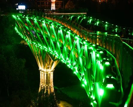 Tabiat Bridge in Iran Stock Photos