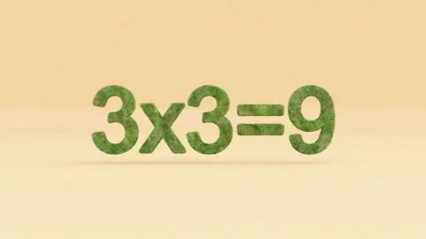 Table of 3 in isolated background Stock Footage 137052606