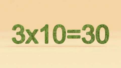 Table of 3 in isolated background Stock Footage 137053525