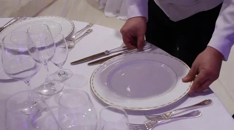 Table accomodation Stock Footage 46198184