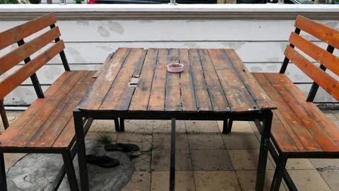 Table and Bench Park Stock Photos