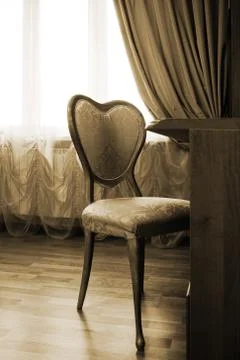 Table and chair Stock Photos