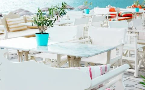 Table and chairs Stock Photos