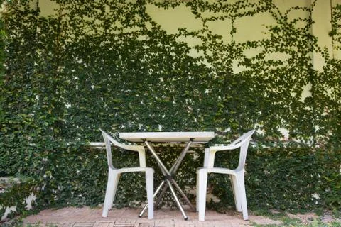 Table and chairs Stock Photos