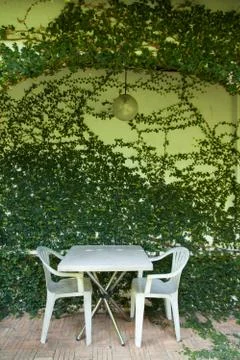 Table and chairs Stock Photos