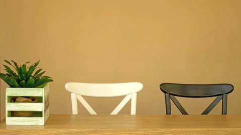Table and chairs Stock Photos