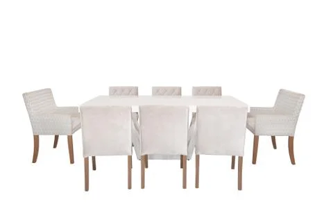 Table and chairs Fotos Stock