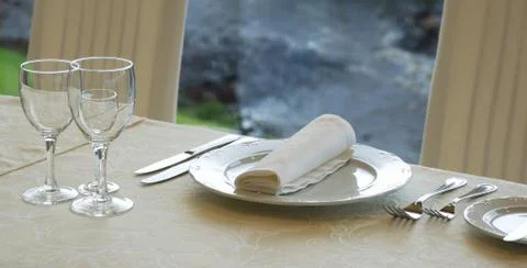 Table appointments Stock Photos