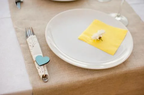 Table appointments Stock Photos