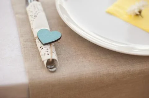 Table appointments Stock Photos