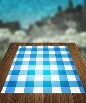 Table backdrop 스톡 일러스트