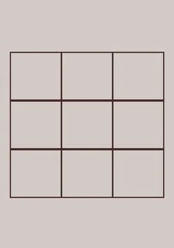 Table with brown lines and copy space on grey background Illustrazione stock