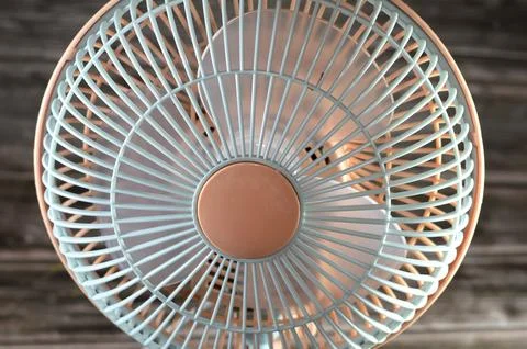 Table clip fan, mini small portable electric fan with multiple speed, a mac.. Stock Photos