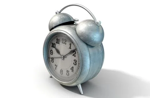 Table Clock Stock Illustration