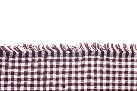 Table cloth with copyspace Foto stock