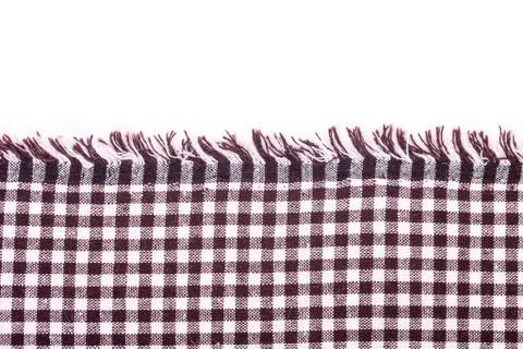 Table cloth with copyspace Foto stock