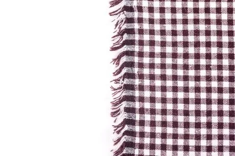 Table cloth with copyspace Foto stock