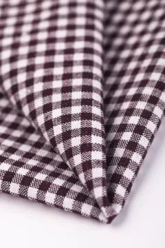 Table cloth with copyspace Foto stock