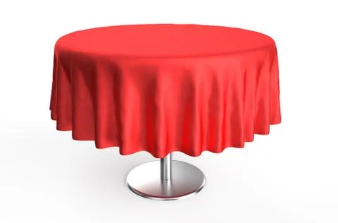 Table cloth Stock Illustration