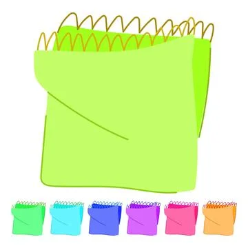 Table cloth napkin vector cartoon graphic Stock Illustration
