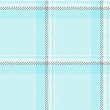 Table cloth texture background textile, repetition check seamless vector. S.. Stock Illustration