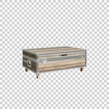 Table coffer close 1 up 1 Stock Illustration