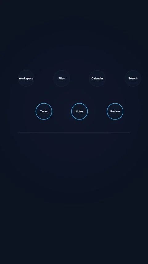 Table Database Workspace Generic SaaS Interface Vertical Animation Stock Footage 345154100