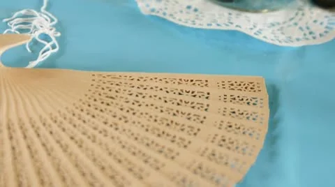 Table decor 库存影片 8921281