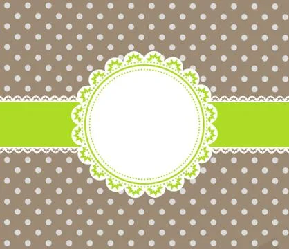 The table decoration Stock Illustration