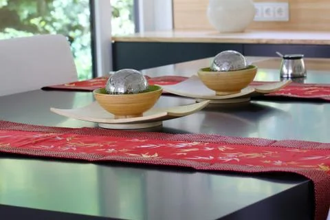 A table decoration Stock Photos