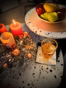 Table decoration 스톡 사진