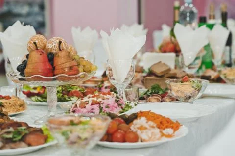 Table with entertainments 2794. Stock Photos