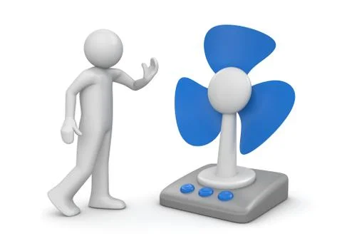 Table fan Stock Illustration