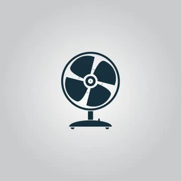 Table fan - vector illustration Stock Illustration
