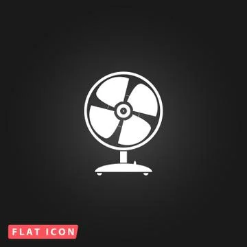 Table fan - vector illustration Stock Illustration