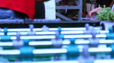 TABLE FOOTBALL Stock Footage 25627679
