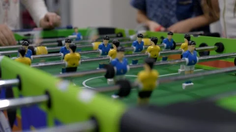 Table football game Stock Footage 220548683