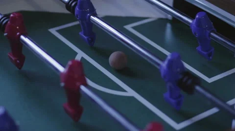 Table Football Kicker Video stock 46811626