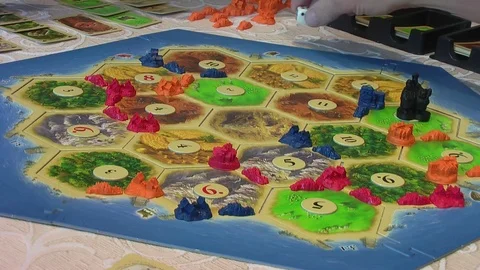 Table game. Homeliness. Video stock 127385187