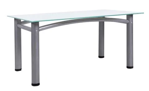Table with a glass table-top Stock Photos