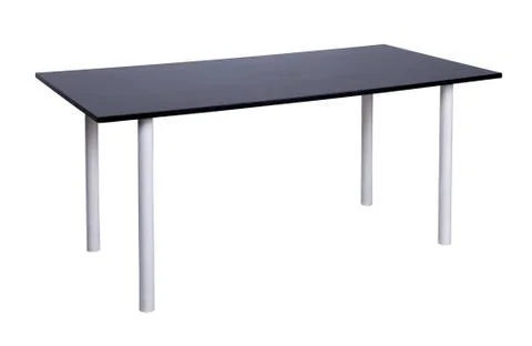 Table with a glass table-top Stock Photos