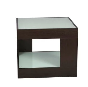Table with a glass table-top Stock Photos