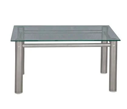 Table with a glass table-top Stock Photos