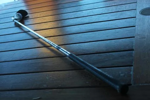 Table Golf Ball putter Fotos de archivo