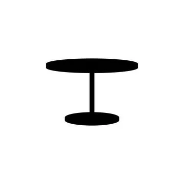Table icon. Elements of furniture icon. Premium quality graphic design. Signs 库存插图