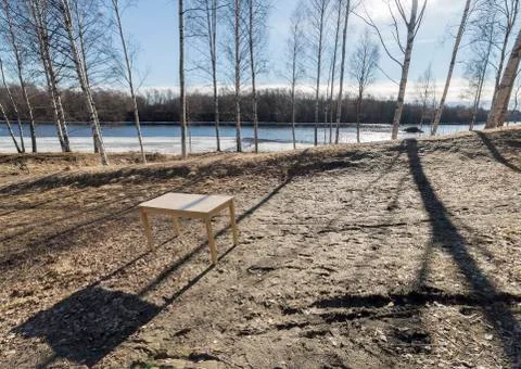 Table by Icy River Stock Photos