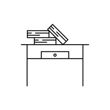 TABLE Stock Illustration