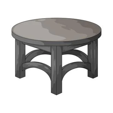 Table illustration Stock Illustration