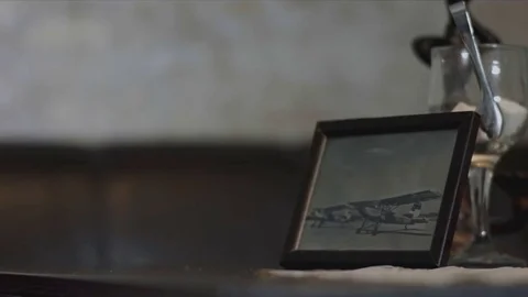 Table with interior objects in cafe Video stock 73075300