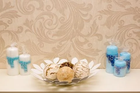 Table in the interior Stock Photos